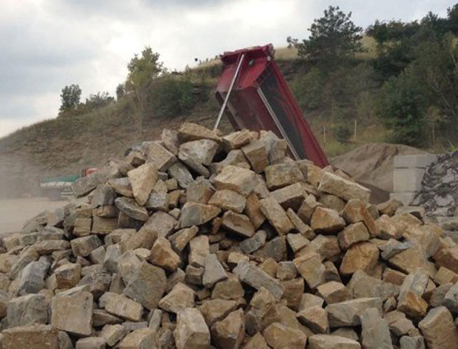 Fornitura materiali inerti di cava e riciclati